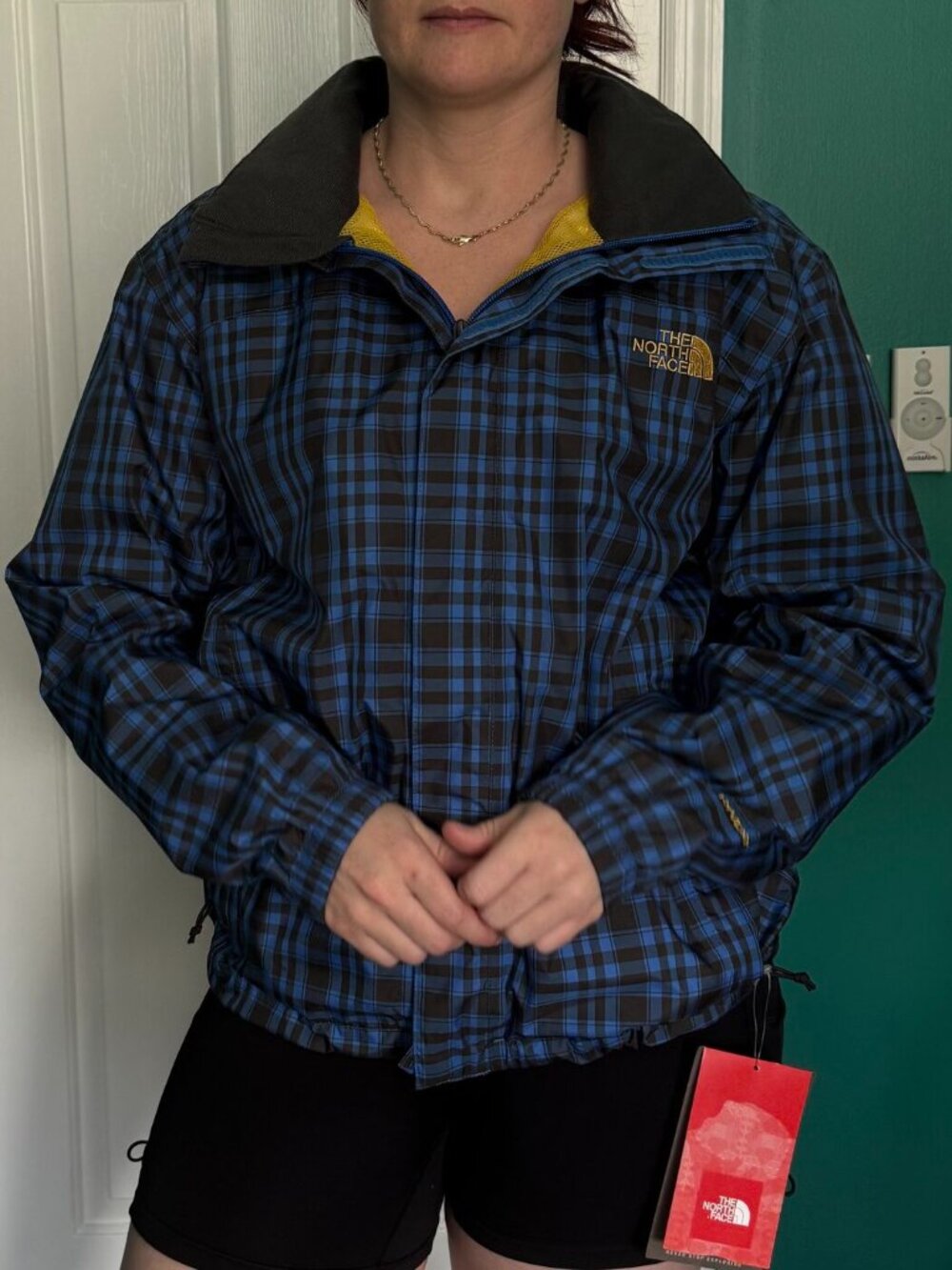 North Face Plaid Flannel Jacket
